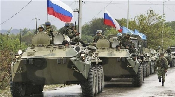 قوات روسية قرب الحدود الأوكرانية (أرشيف)