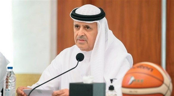 رئيس الاتحاد الإماراتي لكرة السلة اللواء إسماعيل القرقاوي (أرشيف)