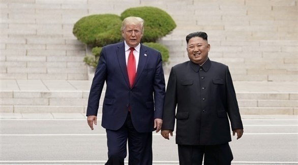 زعيم كوريا الشمالية كيم جونغ أون والرئيس الأمريكي دونالد ترامب (أرشيف)