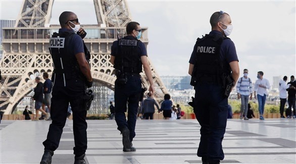عناصر من الشرطة الفرنسية وسط باريس (أرشيف)
