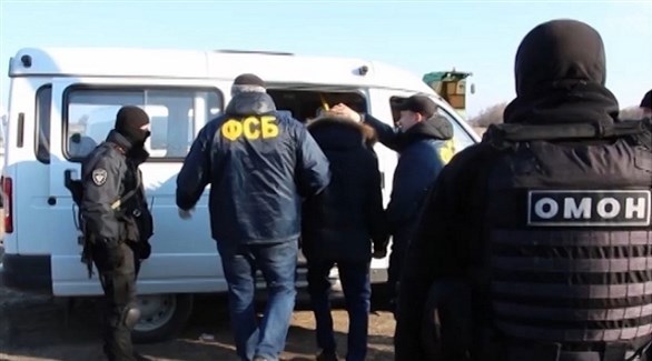 الأمن الروسي يعتقل جواسيس أوكرانيين في واقعة سابقة (أرشيف)