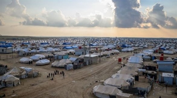 مخيم الهول في سوريا (أرشيف)