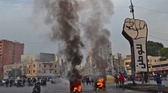 جانب من الاحتجاجات السابقة في لبنان (أرشيف)