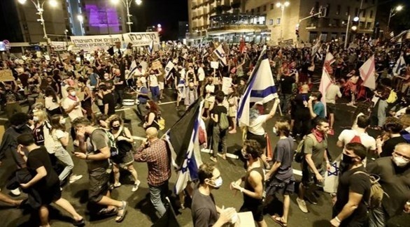 احتجاجات في إسرائيل (أرشيف)