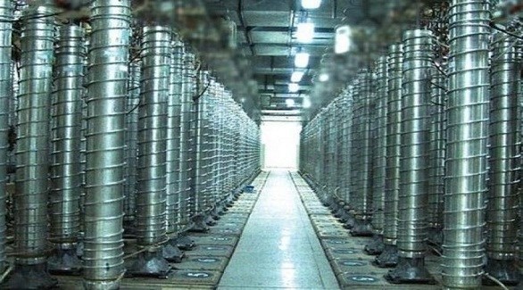 أجهزة طرد مركزي في منشأة نووية إيرانية (أرشيف)