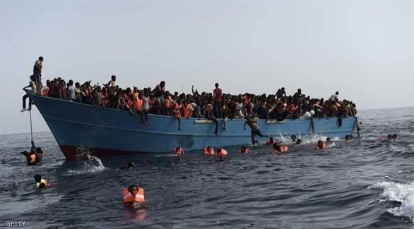 مهاجرون غير شرعيين في البحر المتوسط (أرشيف)