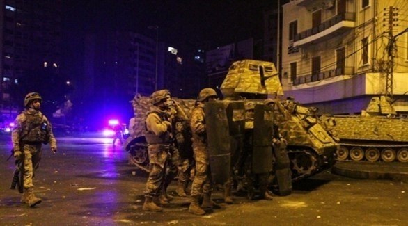 جنود من الجيش اللبناني في طرابلس (تويتر)