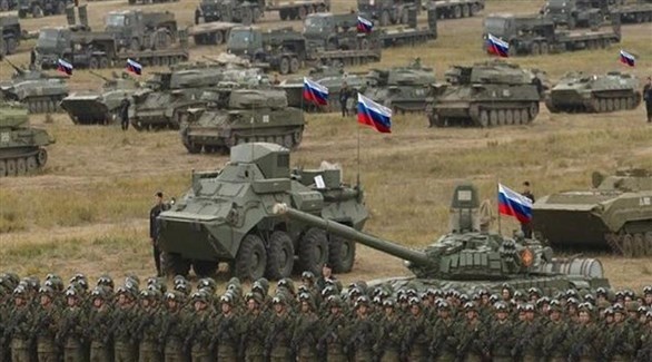 القوات الروسية قرب الحدود الأوكرانية (أرشيف)