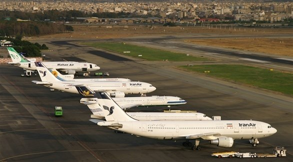 طائرات إيرانية في مطار طهران (أرشيف)