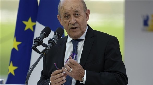 وزير الخارجية الفرنسي جان إيف لودريان (أ ف ب)
