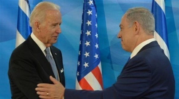 الرئيس الأمريكي بايدن ورئيس الوزراء الإسرائيلي نتانياهو (أرشيف)