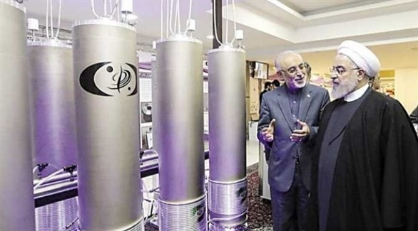 الرئيس الإيرامي حسن روحاني في منشأة نووية (أرشيف)