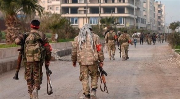 مرتزقة جندتهم شركة سادات العسكرية للقتال في ليبيا (أرشيف)