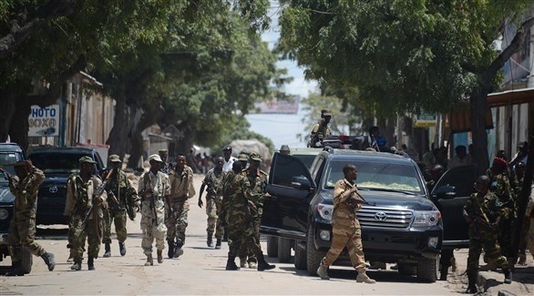عناصر من قوات الأمن الصومالية (أ ف ب)
