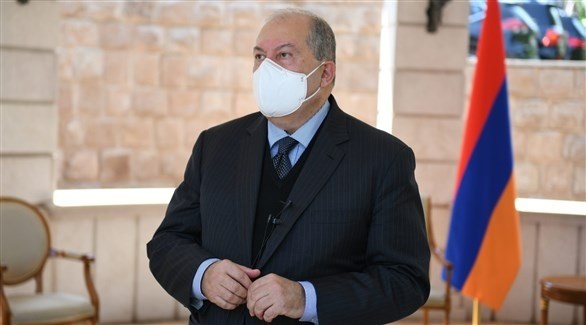 الرئيس الأرمني أرمين سركيسيان (أرشيف)