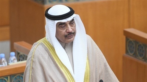 رئيس الوزراء الكويتي الشيخ صباح خالد الحمد الصباح خلال أداء اليمين (كونا)