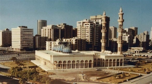 مشهد لأبوظبي في الثمانينيات(أرشيف)