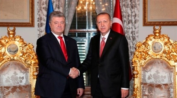 الرئيس التركي رجب أردوغان ونظيره الأوكراني فلوديمير زيلينسكي (أرشيف)
