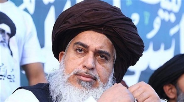 سعد رضوي رئيس حركة لبيك باكستان (أرشيف)