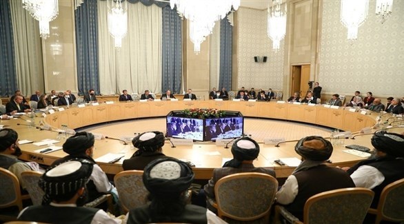 جلسة لمؤتمر السلام الأفغاني في الدوحة (أرشيف)