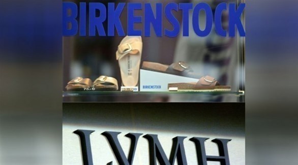 صورة تظهر شعاري بيركنشتوك الألمانية ومجموعة "إل في إم إتش" الفرنسية
