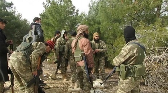 مسلحون من الفصائل الموالية لتركيا في شمال سوريا (أرشيف)
