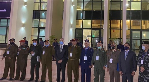 اعضاء اللجنة العسكرية الليبية المشتركة في سرت (وال)