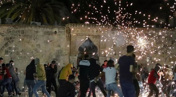 مواجهات بين محتجين فلسطينيين والشرطة في القدس (أرشيف)