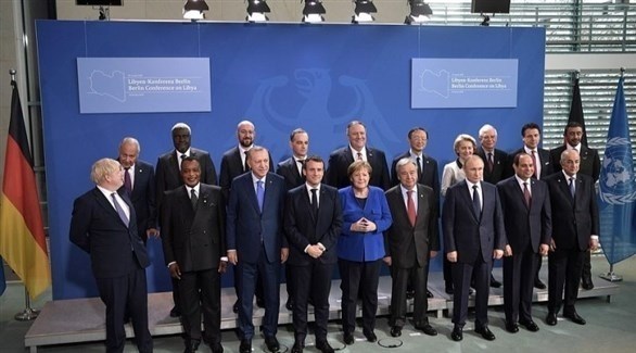رؤساء وقادة الدول المشاركة في مؤتمر برلين الأول حول ليبيا (أرشيف)