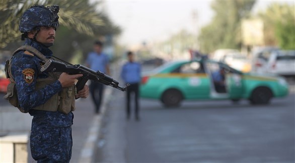 أحد عناصر الشرطة العراقية (غيتي)