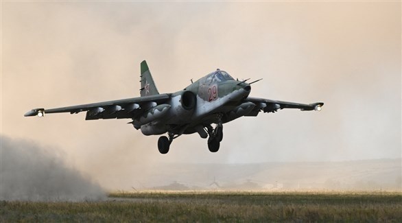 مقاتلة حربية روسية في سوريا (أرشيف)