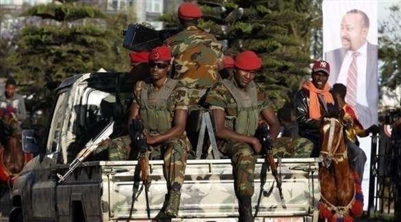 عناصر من الجيش الإثيوبي في العاصمة أديس بابا (أرشيف)