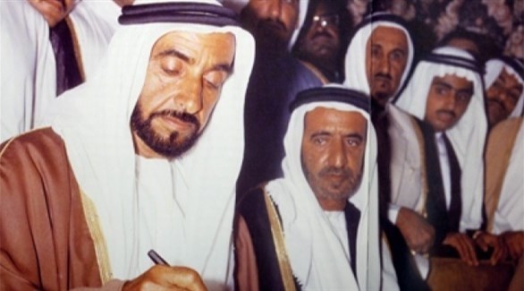 الشيخ زايد بن سلطان آل نهيان (أرشيف)