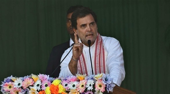 زعيم المعارضة الهندية راهول غاندي (أرشيف)