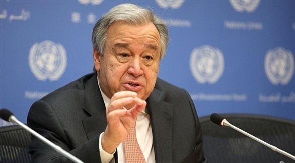 الأمين العام للأمم المتحدة أنطونيو غوتريش (أرشيف)