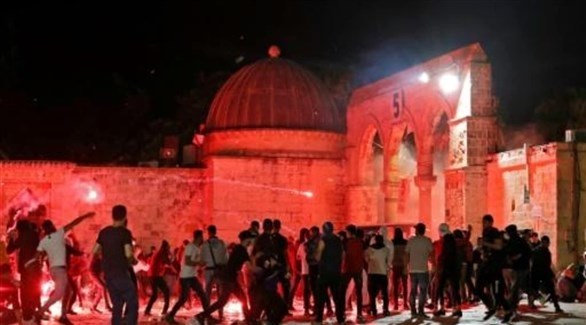 اشتباكات بين الفلسطينيين والإسرائيليين في القدس (أرشيف)