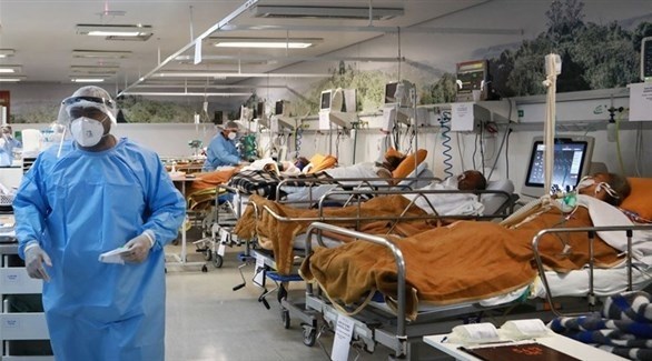 مستشفى لعلاج مصابي كورونا في البرازيل (أرشيف)