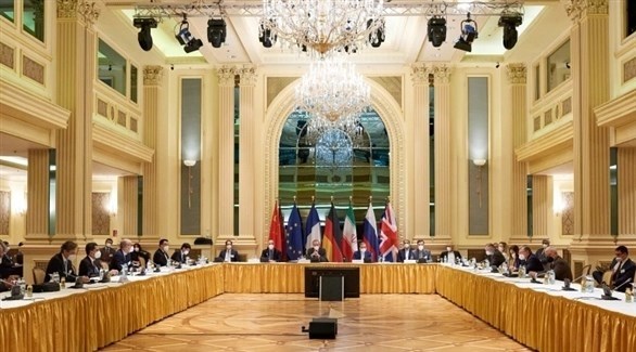 جانب من محادثات فيينا بشأن البرنامج النووي الإيراني (أرشيف) 