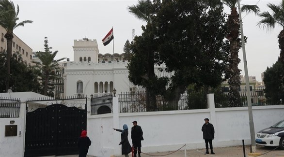 السفارة المصرية في طرابلس (أرشيف)