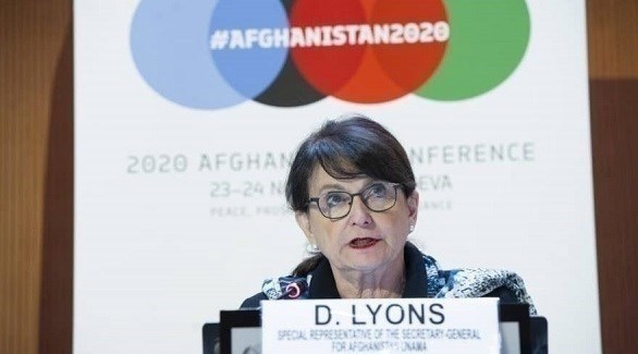 مبعوثة الأمين العام للأمم المتحدة الخاصة بأفغانستان ديبورا ليونز (أرشيف)