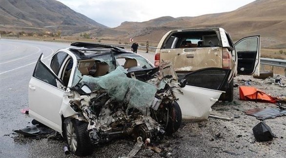 حادث سير سابق في إيران (أرشيف)