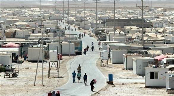 مخيم للاجئين السوريين في الأردن (أ ف ب)