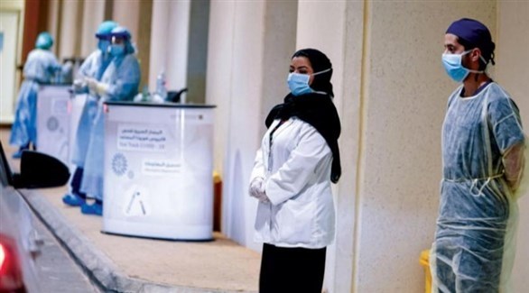 مركز لتوزيع اللقاحات المضادة لكورونا في السعودية (أرشيف)