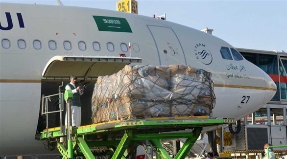 طائرة محملة بمساعدات سعودية (أرشيف)