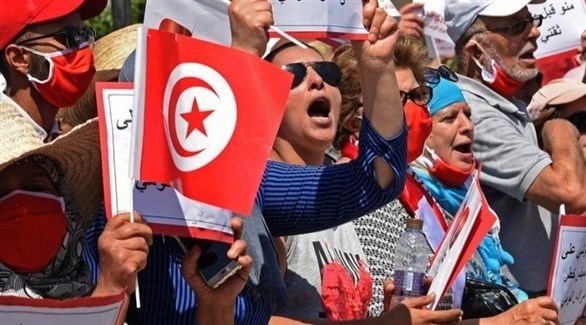 مظاهرات في تونس ضد حزب النهضة الإخواني (أرشيف)