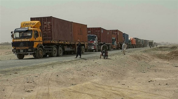 معبر تشامان التجاري بين باكستان وأفغانستان (أرشيف)