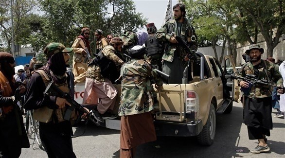 مسلحون من طالبان في العاصمة الأفغانية كابول (أب)