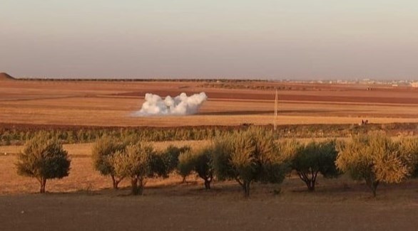 القصف الكردي على النقطة العسكرية التركية في ريف حلب (المرصد)