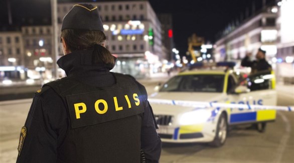 عناصر من الشرطة السويدية في عملية أمنية (أرشيف)