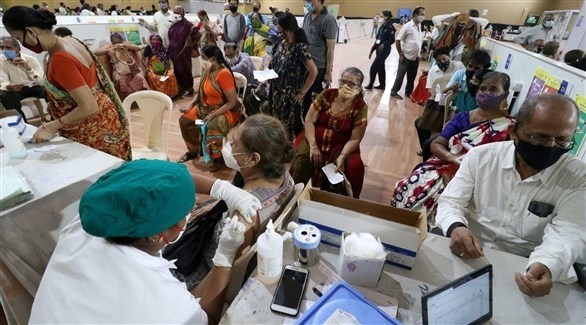 مركز لتوزيع اللقاحات المضادة لكورونا في الهند (أرشيف)